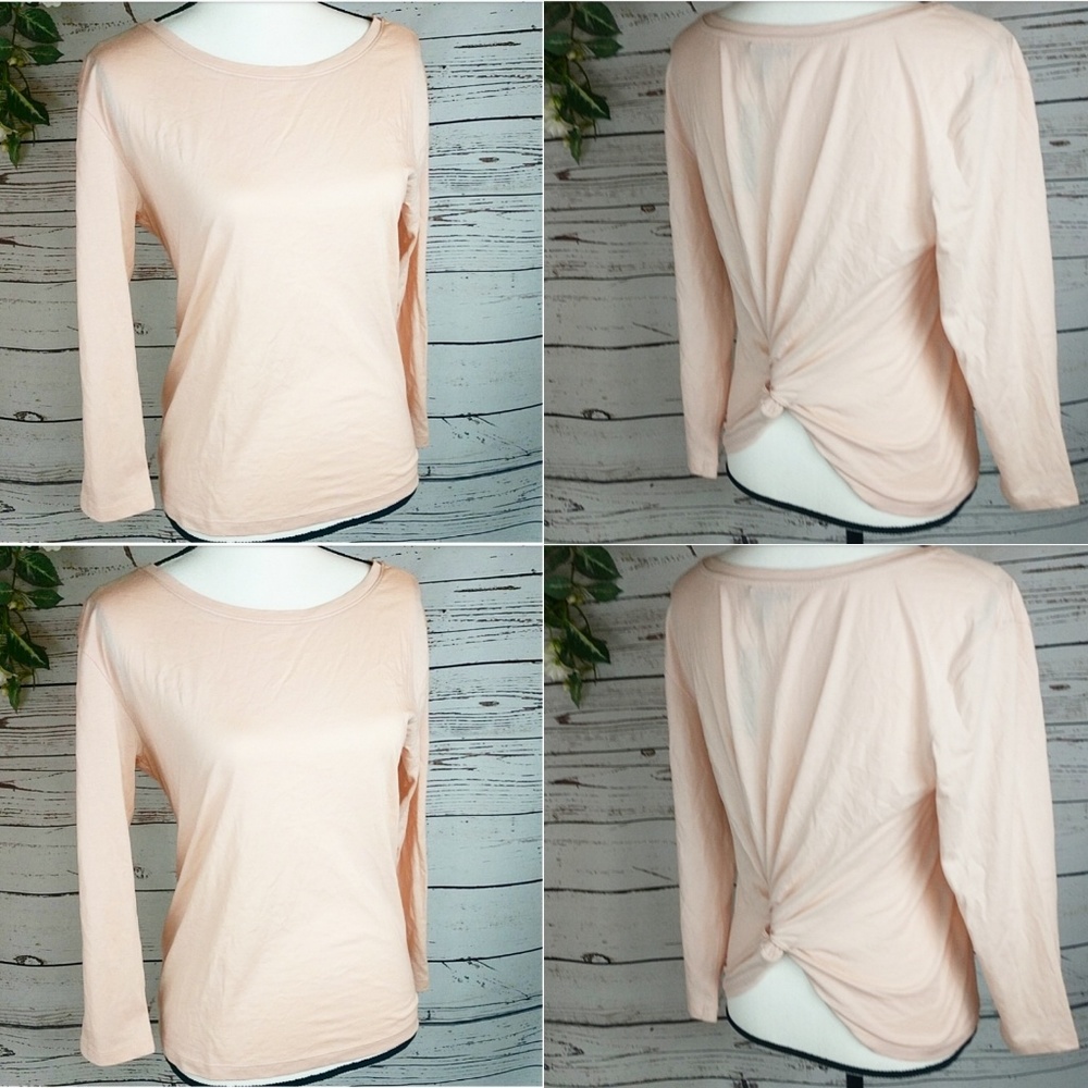 NWT J. Crew Blush 3/4 Sleeve Top